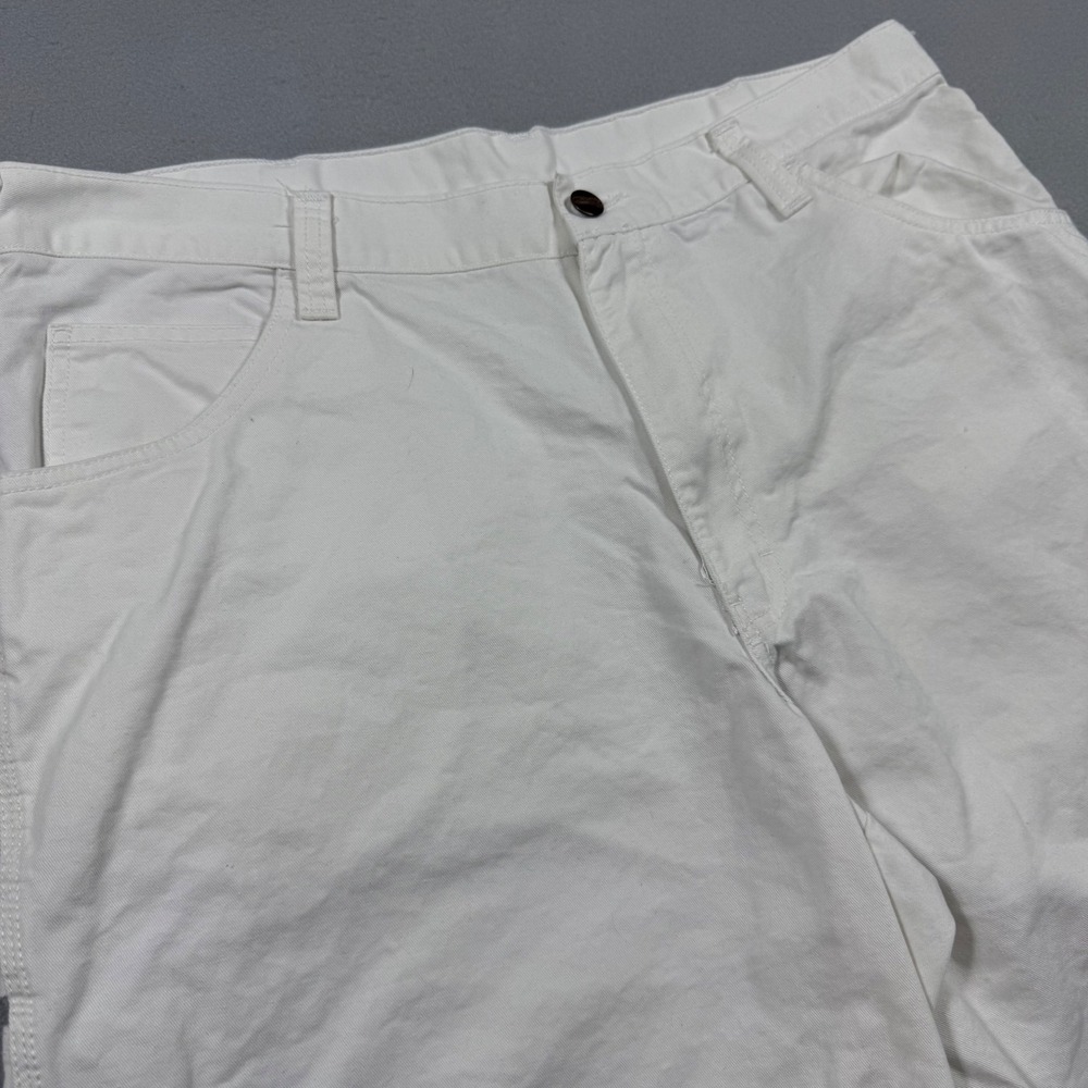 Sherwin Williams Mens White Cotton Carpenter Painter Shorts Size 38 65CSWH